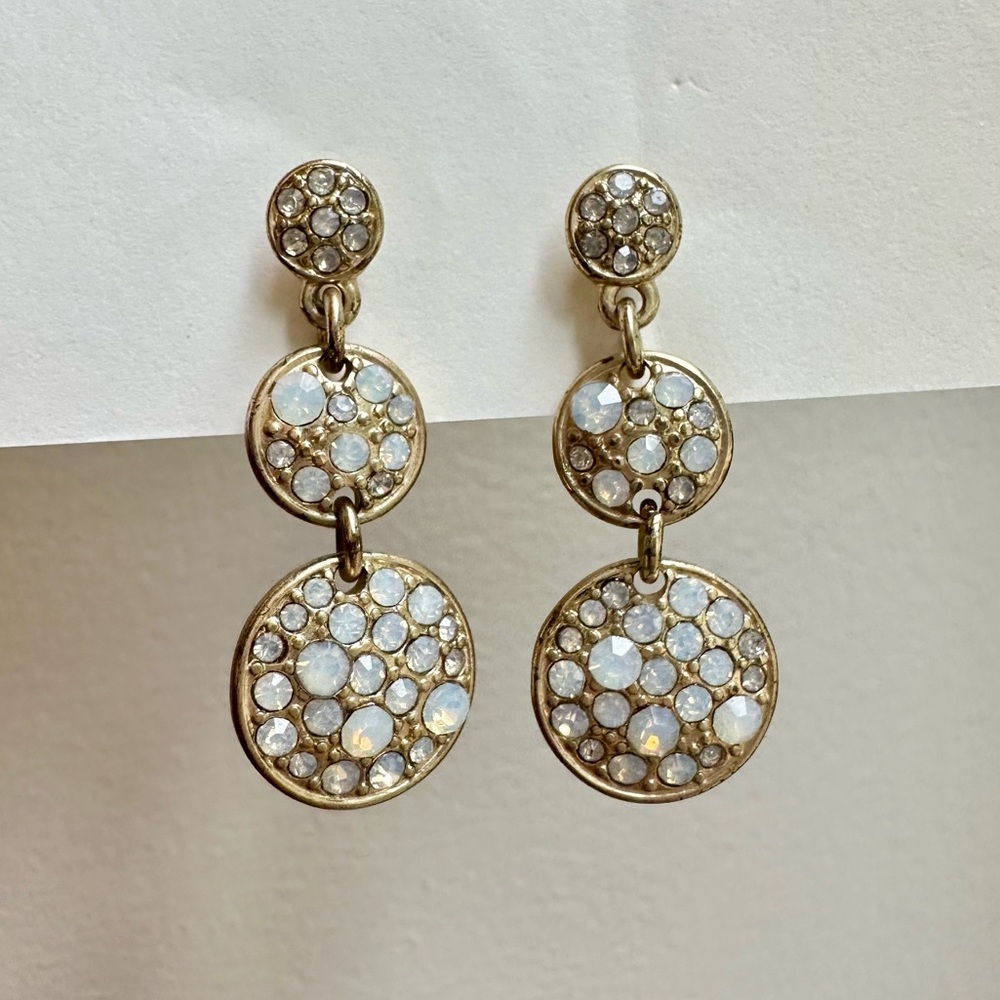 Rhinestone Drop Earrings
